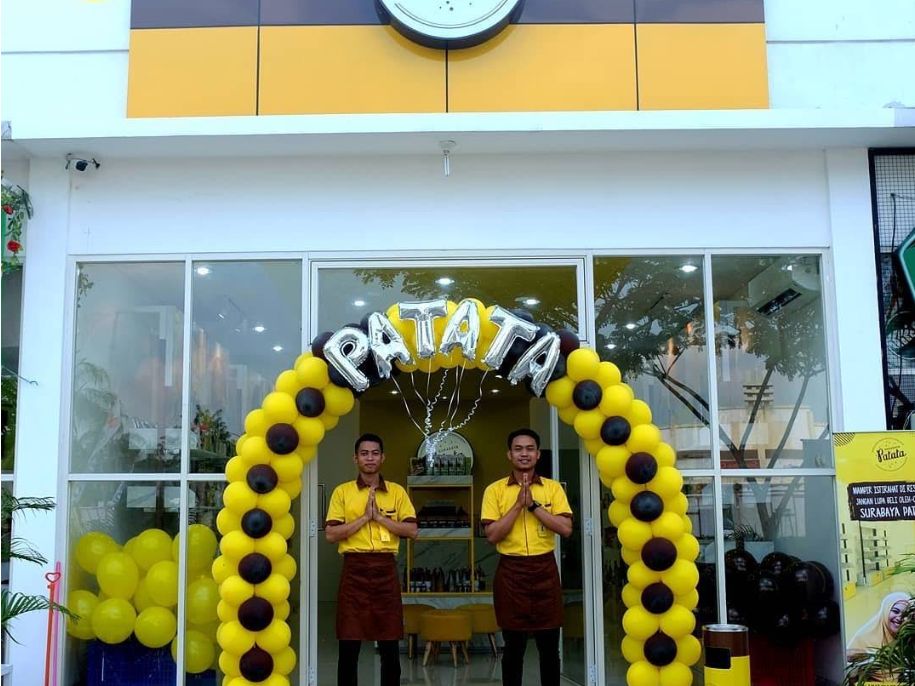 Booth Surabaya Patata di Rest Area KM 25